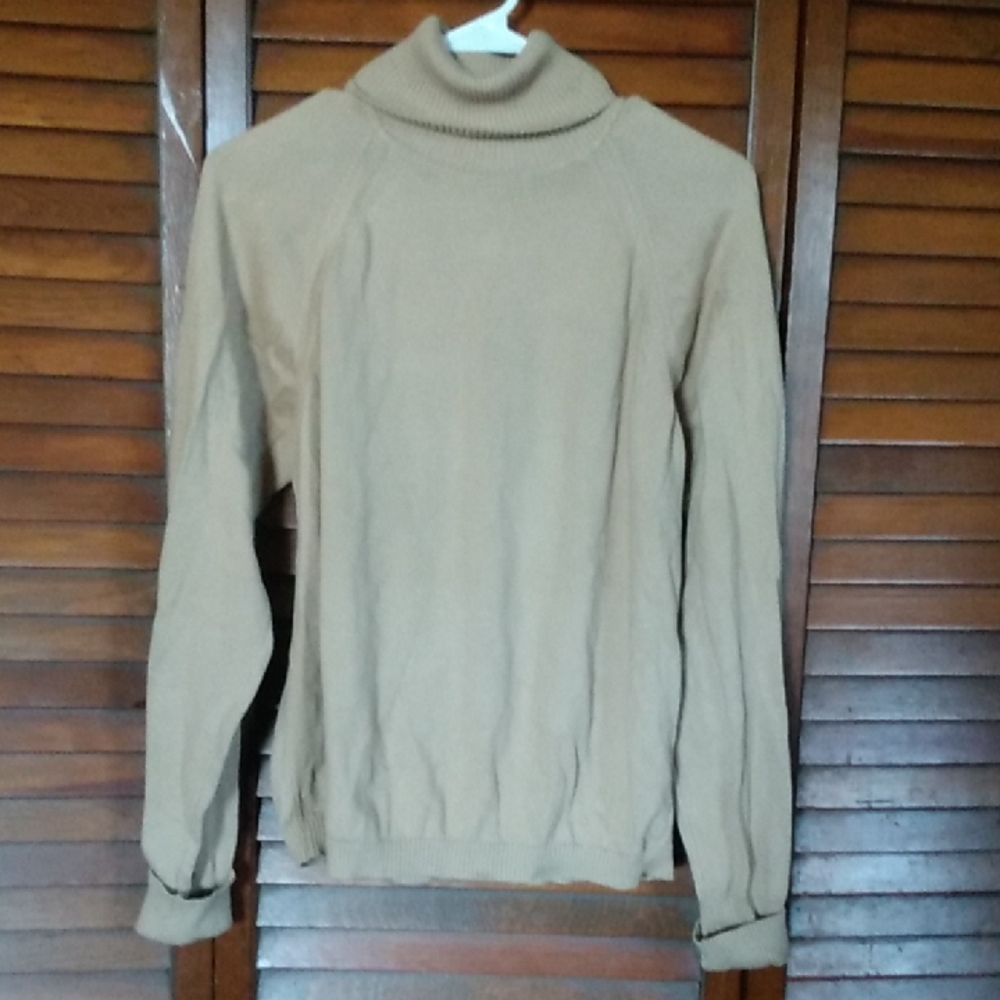 Talbots Women's Tan Long Sleeve Top